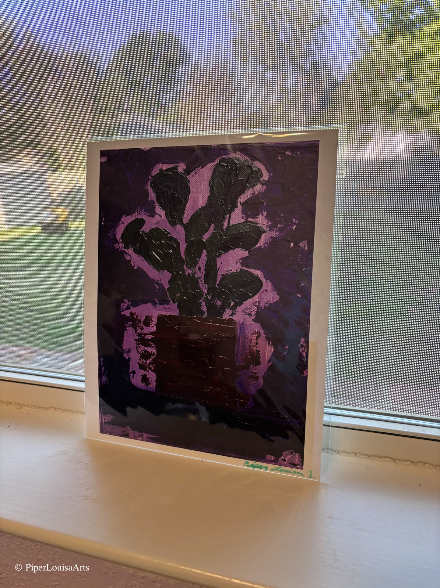 "Bert the Cactus" Print