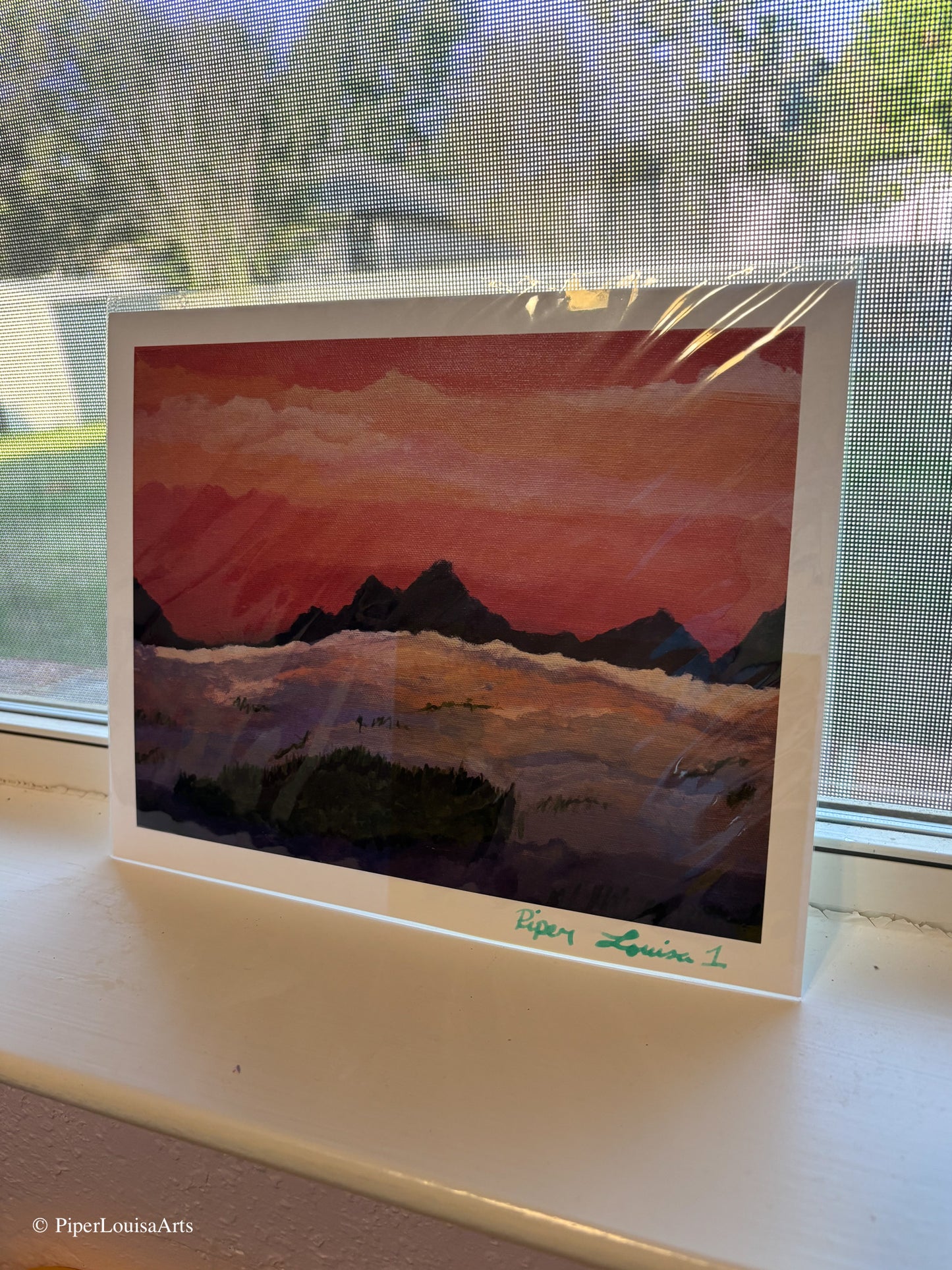 "Love for Sunset" Print