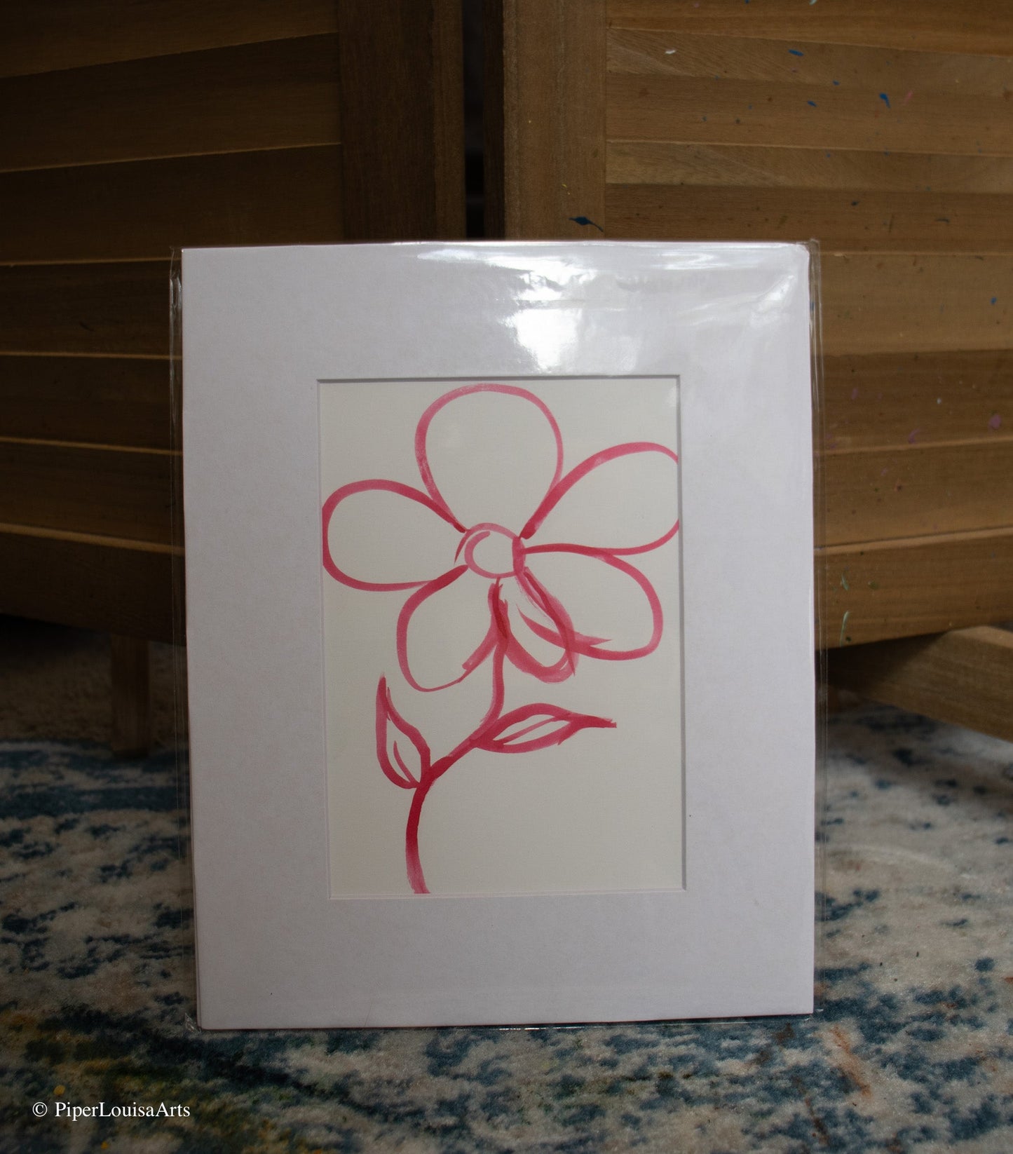 Imperfect Fire Daisy - Original