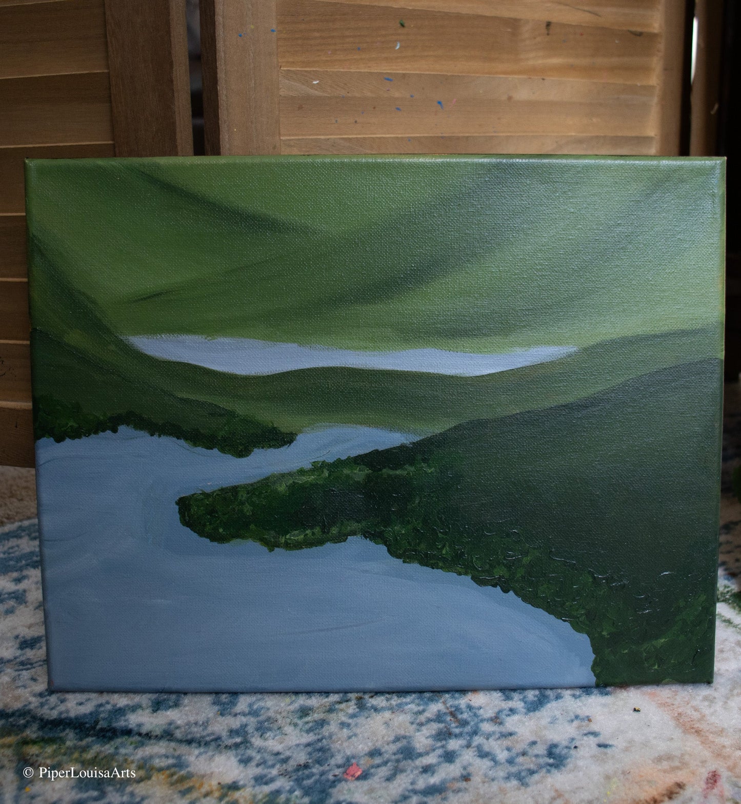 Twin Lakes of the Azores - Original