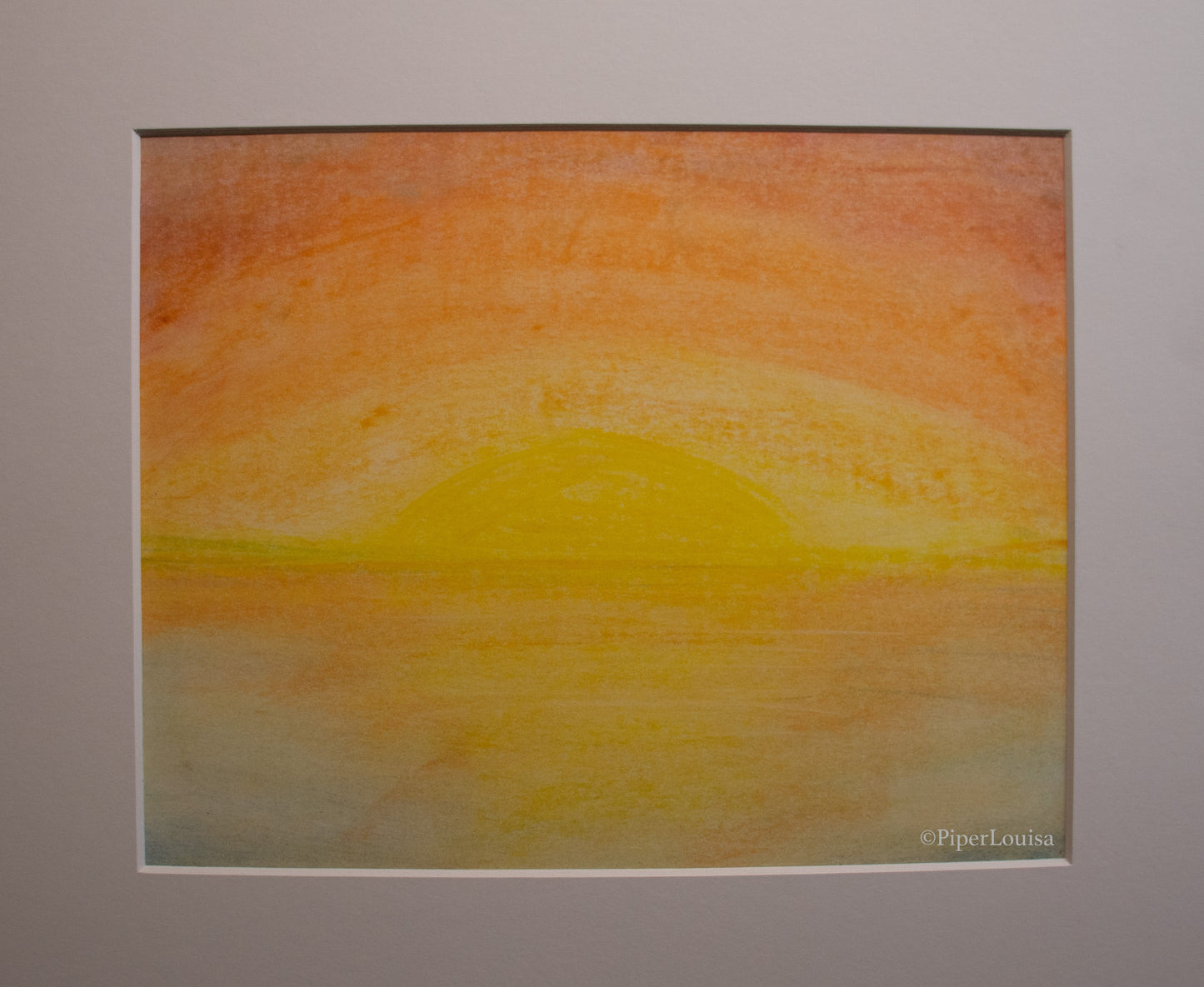 Hazy Sunset - Original