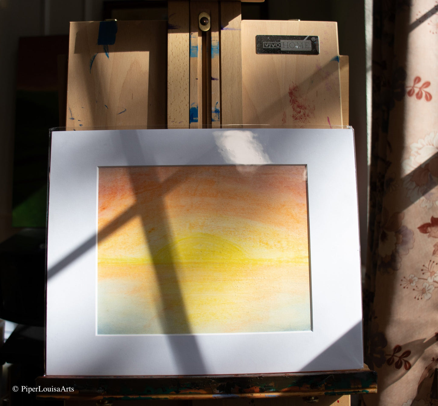 Hazy Sunset - Original