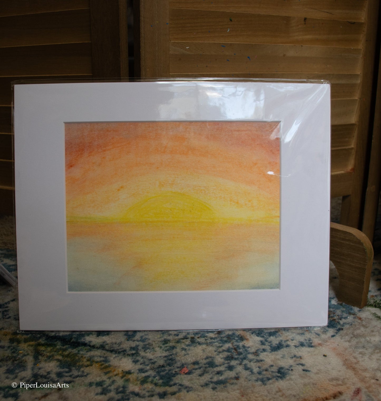 Hazy Sunset - Original